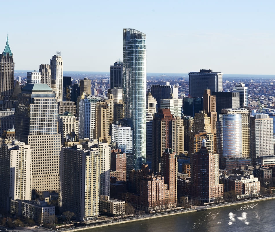 Design d'intérieur 50 West Street NYC