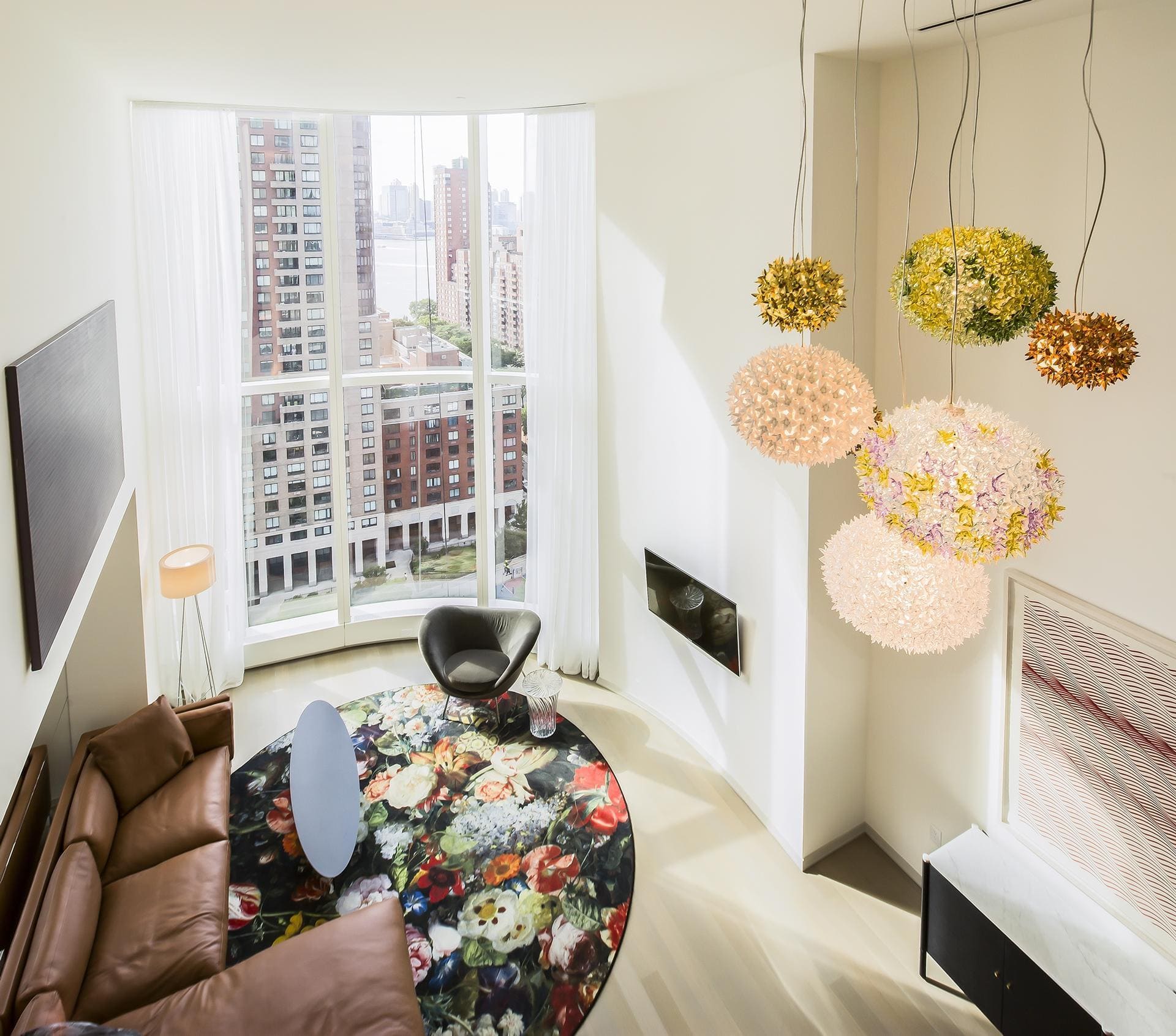 Design d'intérieur 50 West Street NYC