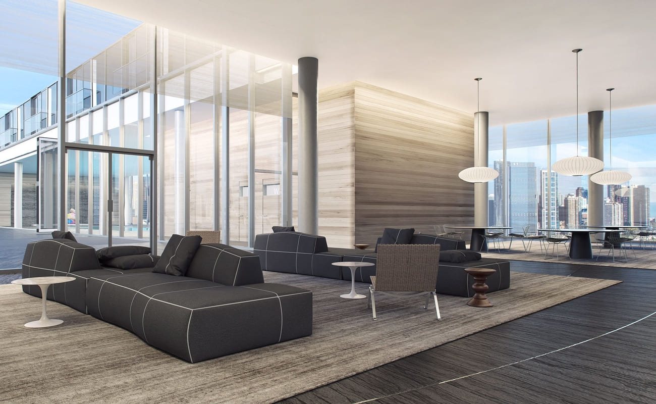 Design d'intérieur 1000M Chicago - Desjardins Bherer