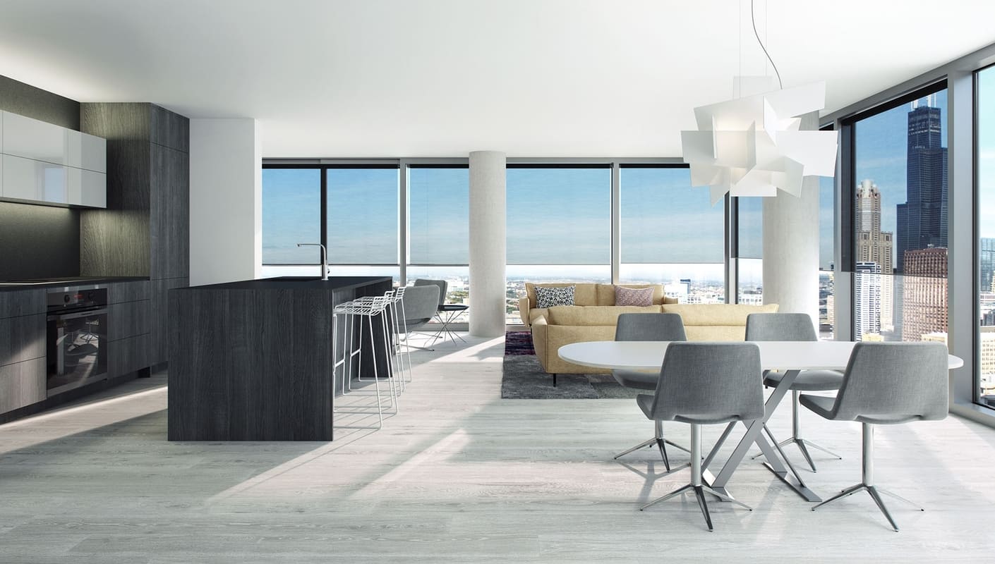 Design d'intérieur 1000M Chicago - Desjardins Bherer